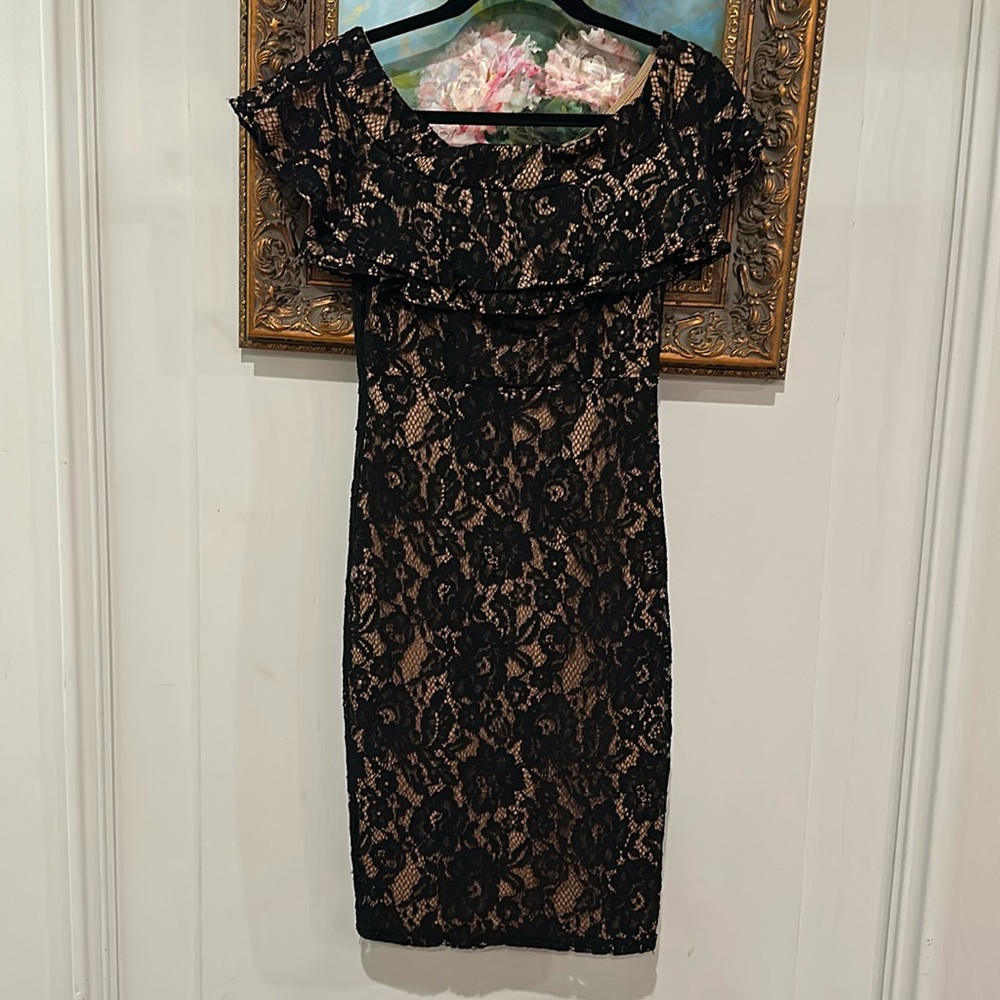 Lace Off the Shoulder Dress